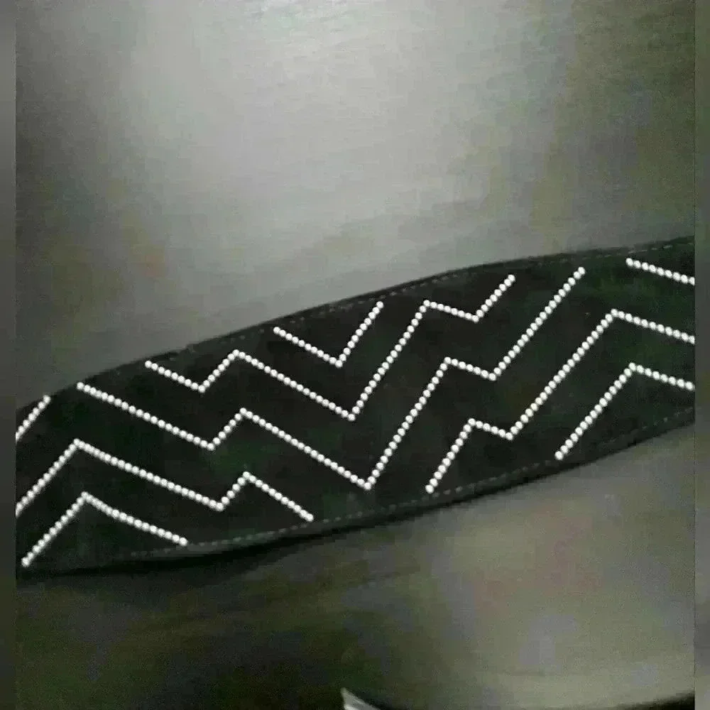 NWT- Maje Wide Suede Belt